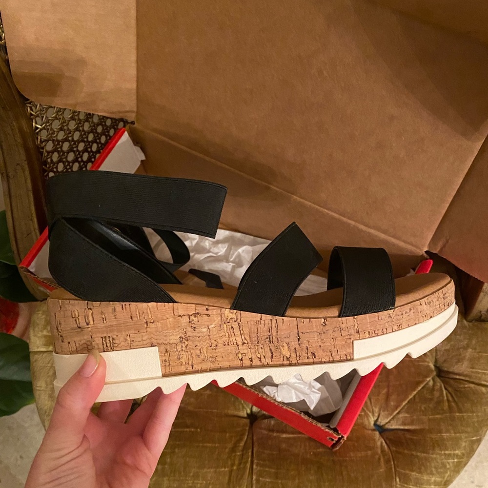 Steve Madden Bandi Platform Wedge